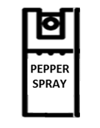 Pepper spray and Mace