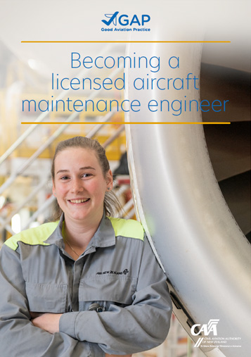 Becoming a licensed aircraft maintenance engineer GAP booklet