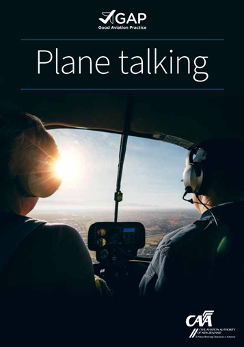 Plane talking GAP booklet